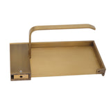 Paper Towel Holder Antique Style Pure Copper Wall Mounted Stable Floating Towel Holder with Shelf V1294-YM0626-3112220097211