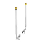 Boat Trailer Guide, 1175mm with LED Light Trailer Guide Poles, 2PCS High-Hardness Steel Guide-Ons, V952-CTCDGDLXBS40N0BCN001Y3