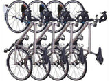 Bicycle Rack, Wall-Mounted Bicycle Rack with Rubber Coating, for 2 Bicycles, Wall-Mounted Bicycle V1237-ZY-715-026