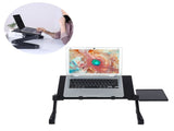 Laptop Desk with Mouse Board Portable Aluminum Alloy Adjustable Folding Computer Stand V1294-YM0901-3116200058911