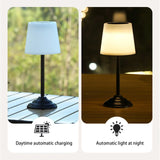 Solar Table Lamp Outdoor Table Lamp Solar Lights Outdoor Waterproof Rechargeable Table Lamp V1189-LC-RY-00392