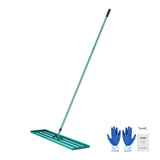 VEVOR Lawn Leveling Rake, 48"x10" Level Lawn Tool, Heavy-duty Lawn Leveler with 78" Steel Extended V952-CPPZP1048000TBPBMV0