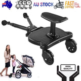 Baby Jogger Glider Board 2 in 1 Kid Stroller Board with Dismountable Seat AU black wheel V201-BABY0001BL8AU