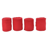 4Pcs Horse Leg Warp Self Adhesive Breathable Wear Resistant Animal Leg Bandage for Cows Horses Red V1294-YM0523-3111220079312