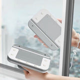 Magnetic Window Cleaner Double Sided,Large Handle Double Sided High Sturdy Plastic Window Cleaning V1366-AZ2-W-24219