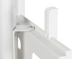 Levede TV Floor Stand 32-65 Inch Universal Swivel Height Adjustable Mount White TV1007-WH-AU