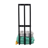 Towel Storage Rack Wall Mounted Black Iron Alloy 3 Bar Rolled Towel Holder for Bathroom V1294-YM0706-3112230051311