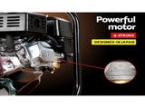 Giantz Petrol Water Pump 7HP Max, 2" High Flow 4-Stroke Engine Transfer Fire Fighting Pumps Rain PUMP-2INCH-210-RDBK