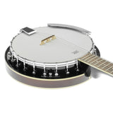 Karrera 6-String Resonator Banjo - Brown 6S-BANJO-BW