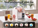Devanti Slushie Machine 2L Frozen Drink Maker Ice Cream Cocktail Slush Maker White SLS-CR03-2L-WH