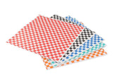 240 Sheets Checkered Dry Waxed Deli Sheets Grease Resistant Food Basket Liners Deli Wrap Wax V1294-YM0703-3118230145211