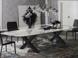 Metal Table Legs 28.4 x 29.9 Inch Black Table Legs Premium steel table legs with X-frame style Steel V952-ZT720X760MM000001V0