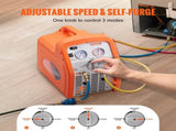 Portable 3/4 HP Refrigerant Recovery Machine for Vapor Liquid Refrigerant V952-LMHSJBXSY34HPBDL7V3