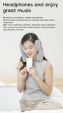 Smart 4-in-1 Travel Neck Pillow with ANC Headphones - Heated Vibration Massage & Bluetooth Audio V888-ELOSUNG41787