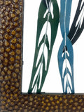 Xlarge Leaves Metal Wall Art 102x152cm V637-E142388