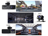 3 Channel Car DVR HD 1080P Vehicle Dash Cam Three Way Camera DVRs Recorder with 32 GB Card V462-TA-103-01