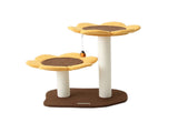 CMISSTREE 2-Level Sunflower Cat Scratching Tree V390-C7246