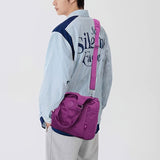 purplish red Brown Purple Travel Tote Bag Travel Accessories Spacious Tote Durable Bag Travel Bag V1347-127-BRO-34529