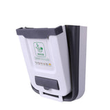 Collapsible Trash Can Household Hanging Folding Waste Bin for Living Room Kitchen BedroomGray L V1294-YM0523-3118220030411