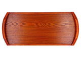Rectangular Wooden Tray with Handle Food Serving Tray Storage Tray for Dinner Restaurant V1294-YM0901-3118210126711