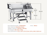 86.4 cm Dog Washing Station, Stainless Steel Pet Grooming Tub Bathtub, Professional Dog Wash Sink V952-BXGCWYG34CZJQTV6N002V0