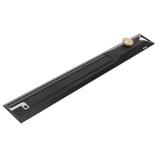 Aluminum Alloy Straight Ruler 25cm Precise Scale Professional for Woodworking Drawing Measuring Tool V1294-YM0901-3114240054311