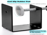 6 Pack C Clamps, 2 Inch Drawer Front Installation Clamp, Heavy Duty Cold Rolled Steel Desk Fixing V1259-DP01-A-989