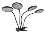 60W 4 Head LED Plant Growing Lights USB Power Supply Clip On Grow Lamp with 5 Dimmable Light Modes V1294-YM0718-3119220137611