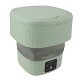 Portable Washing Machine 9L 10W Foldable Bucket Washer Low Noise Mini Washer 100240V for Underwear V1294-YM0901-3113230354513