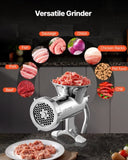 VEVOR Manual Meat Grinder, 304 Stainless Steel Hand Meat Grinder with Steel Table Clamp, Meat Mincer V952-BXGSDJRJYS30TU4B1V0