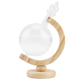 Storm Glass Creative Globe shaped Storm Glass Bottle Desktop Weather Station Weather Predictor V1294-YM0901-JY14682