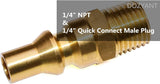 12 FT RV Propane Quick Connect Hose, RV Quick Connect Propane Hose, Quick Disconnect Propane Hose V1188-CYX-DP-309
