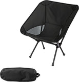 Portable Folding Camping Chair with Carry Bag, Lightweight Outdoor Seat for Hiking, Fishing, V1189-LC-AMZ-00051