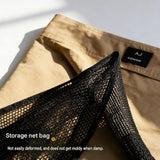 2 pcs Black Car Seat Back Organizer - 210D Oxford Cloth, Water-Resistant & Multi-Pocket Design V888-ELOSUNG53515