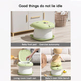 Car Folding Potty, cute cartoon design, folds in seconds for easy carrying, widened seat ring for V1232-LYZDMT001