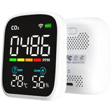 Portable CO2 Detector LED Display, Multi-Function Carbon Dioxide Tester, NDIR Temperature and V1237-ZY-715-155