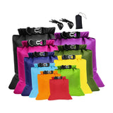 10x Waterproof Sacks Storage Bag Roll Top Drybag for Kayaking Sailing Surfing Camping Kayak Fishing V1308-DSZKI-941