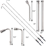 9 Pack Pressure Washer Extension Wand Upgrade Power Washer Lance with 6 Nozzle Tips, 30&deg,90&deg,120&deg V1258-DP02-C-155