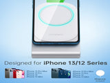 CHOETECH MIX00117SL Magasafe Fast Wireless Charger Stand Holder For iPhone 13/12 V28-ELECHOMIX00117SL
