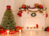 2.7m Christmas Rattan Garland with 50 Led Lights Artificial Christmas Garland Decorations for Xmas V1294-YM0714-10311422