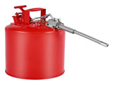 Safety Gas Can, 19 L Type II Red Safety Can for Gasoline with Stainless Steel Flame Arrester, V952-IIXAQGHSJS5J6X3JB001V0