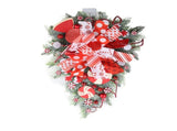 Christmas Garland Hanging Simulation Wreath for Living Room Bedroom Office Wedding Birthday V1294-YM0706-230812HL05-1