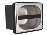 Coffee Knock Box Rubber Coffee Box with Removable Stainless Steel Ground Container for Cafe Bar S V1294-YM0521-3118230088811
