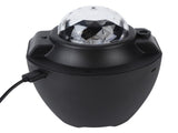 Star Projector Light 3 Colors Brightness Modes Music Adjustable Bluetooth Speaker LED Star V1294-YM0703-3119230040411