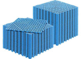 Modular Interlocking Cushion, 50 Pack 30 x 30 cm Splicing Mats, Soft PVC Interlocking V952-HZXSJDD1212YAA9J2V0