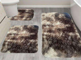 5Pc Bath Mats for Bathroom, Quick-Dry Bathroom Rugs Sets Washable Non-Slip Bath Mat Ultra Soft V1189-LWWAL-20260325-01088