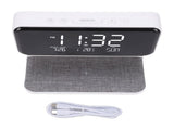 3 in 1 Wireless Charging Digital Alarm Clock with Night Light 15W Fast Wireless Charger Date V1294-YM0901-3119250088611