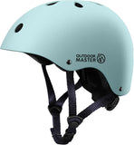 OutdoorMaster Kelvin Ski Helmet - with ASTM Certified Safety, 9 Options - for Men, Women & XFOM-SKIHELMET-BLACKM-CN