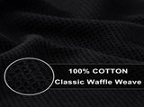 Homaxy 100% Cotton Waffle Weave Kitchen Towels - 4 Pack Soft and Absorbent Dish Towels - 16 x 26 V1258-DP02-F-146