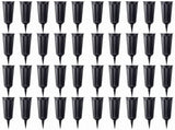 40 Pack Cemetery Vases with Spikes,Plastic Vases for Flowers,Grave Decorations for Cemetery,Memorial V1192-AZ-W-24575
